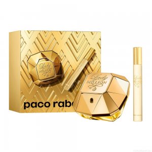 Kit Perfume Paco Rabanne Lady Million Eau de Parfum Feminino 50 ml + Miniatura 10 ml