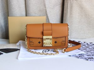 MCM WORLDWIDE CROSSBODY BAG YELLOW