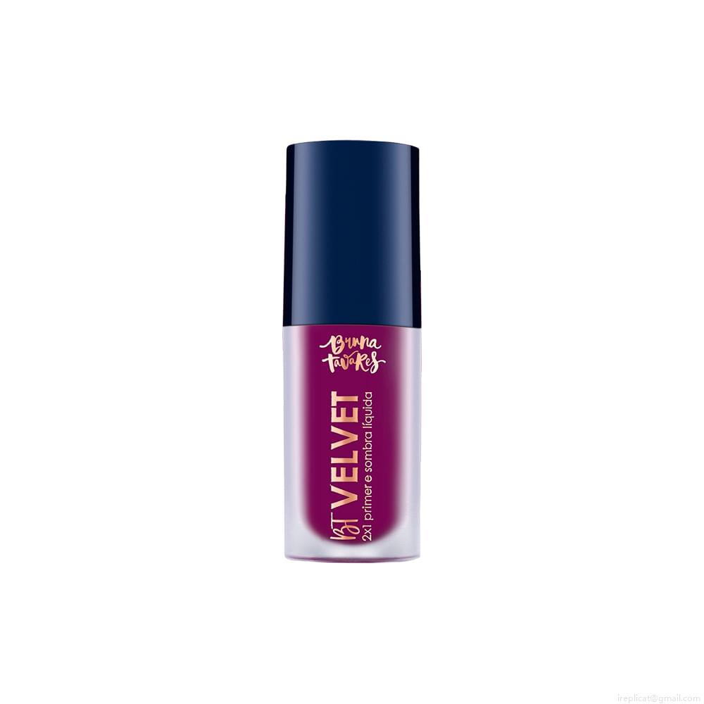 Sombra Líquida e Primer 2x1 Bruna Tavares BT Velvet Grape 6 ml